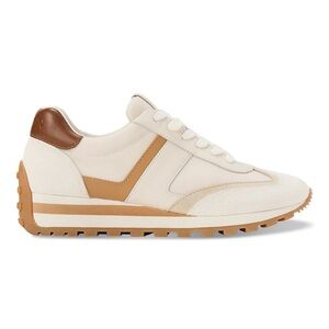 Ralph Lauren Cream and Brown Athletic Shoes